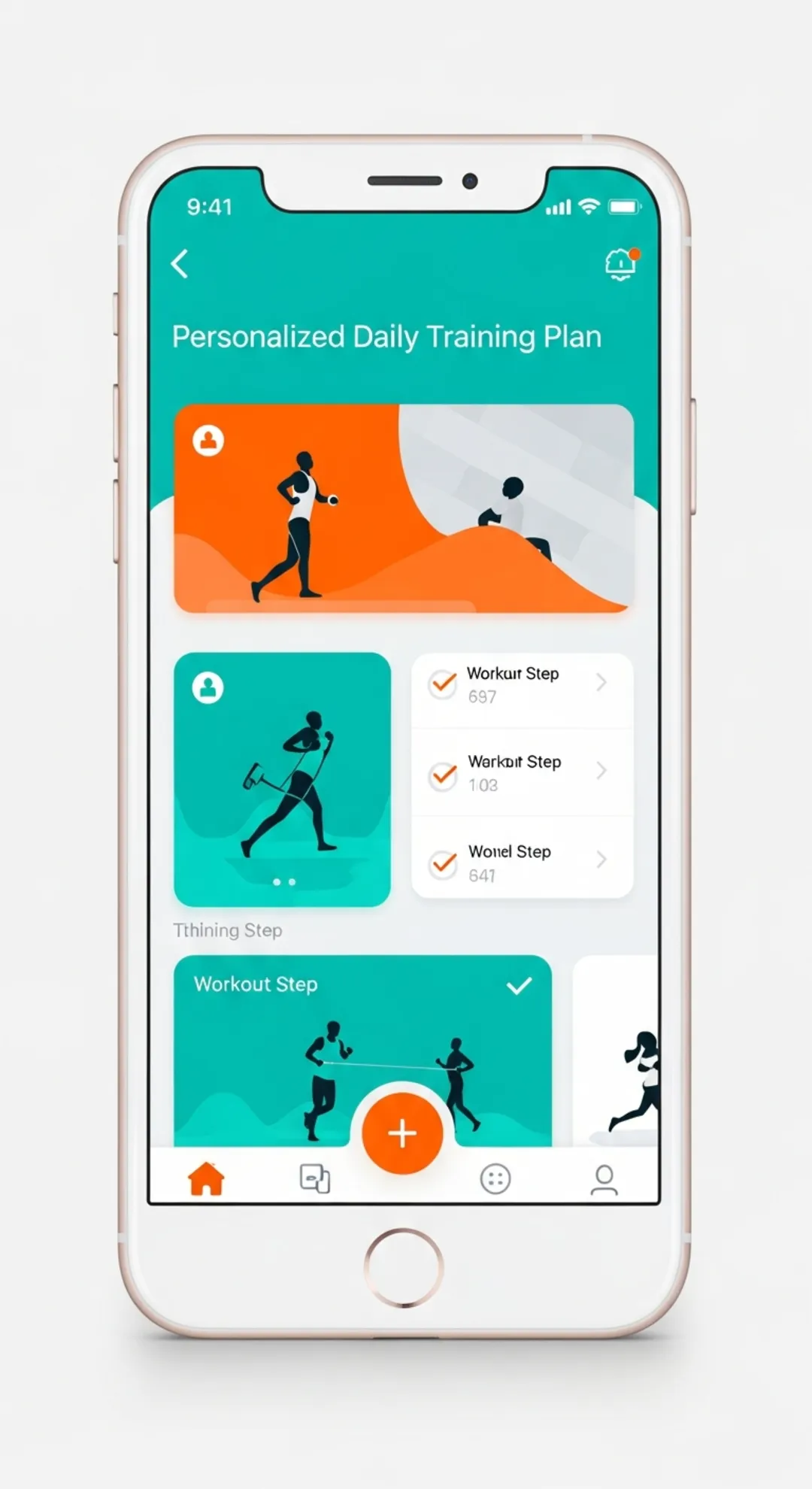 Performix training plan screen